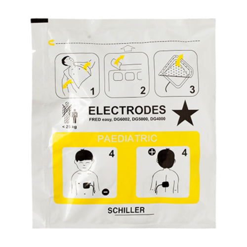 Electrodos pediátricos Schiller Fred Easy