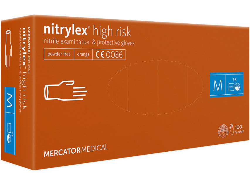 GUANTI NITRILE NITRYLEX ORANGE - medi
