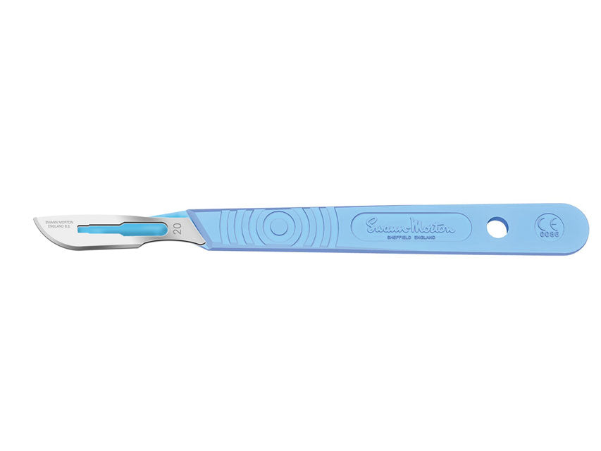 BISTURI SWANN-MORTON LAMA INOX N.20 - sterile