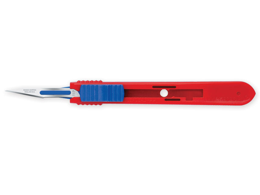 BISTURI DI SICUREZZA SWANN-MORTON LAMA INOX N.11P - sterile