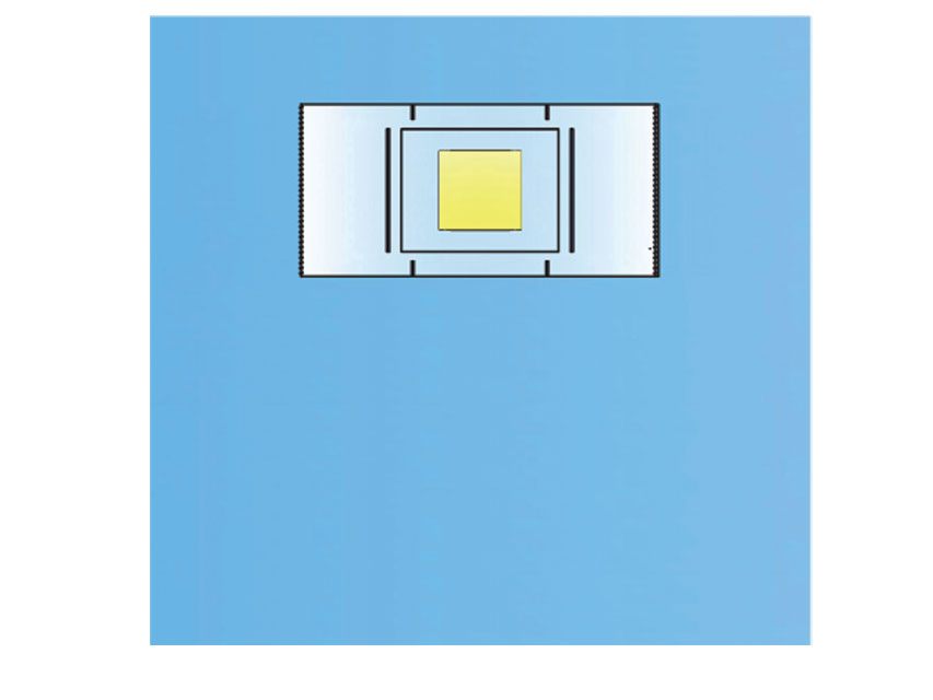 TELO CHIRURGICO OFTALMICO TNT 160x160 cm - sterile