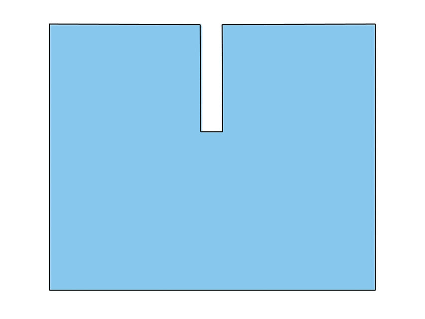FUNDA CON ADHESIVO U-CUT - estéril