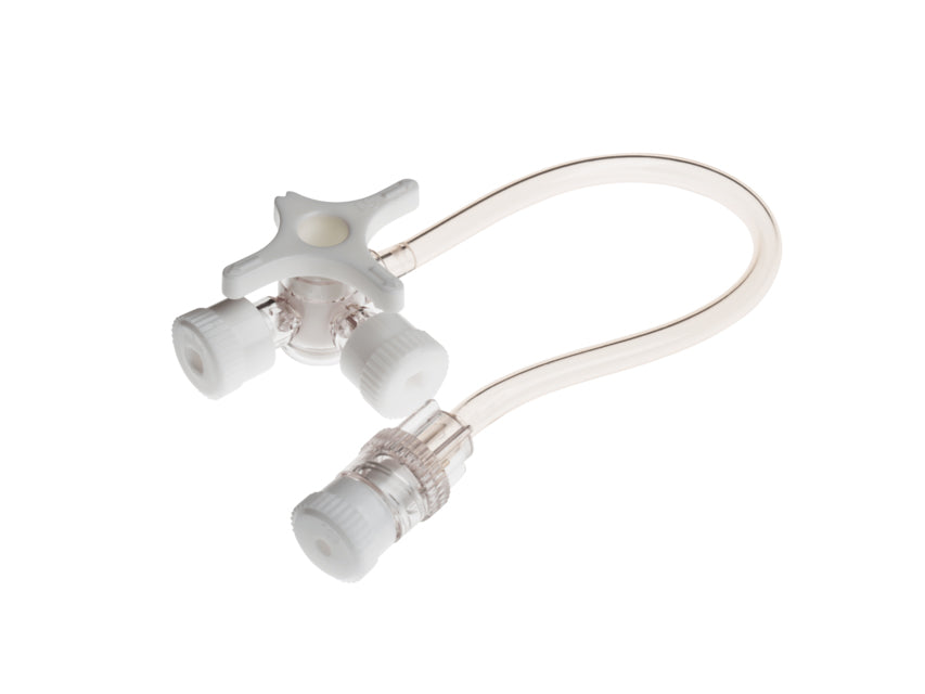 BD CONNECTA GRIFO DE TRES VÍAS con extensión de 10 cm - 394995