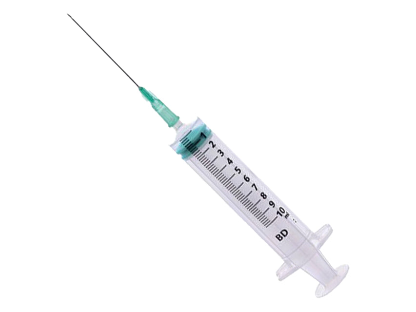 SIRINGA BD EMERALD CON AGO 21G - 10 ml Luer Slip centrale