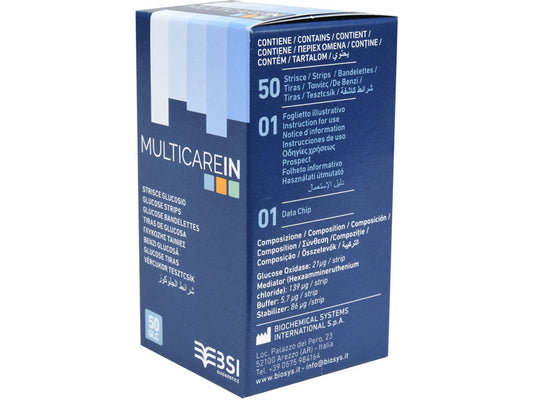 TIRAS DE GLUCOSA para código 23965/66/67, 24147/48/49, 24150/51/52/53