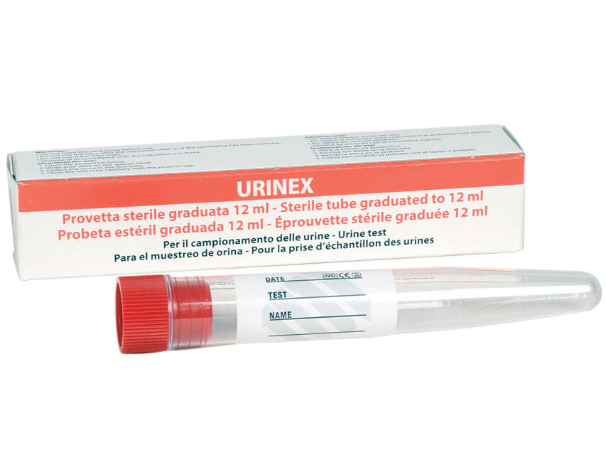 PROVETTA URINE 12 ml - scatola singola - sterile