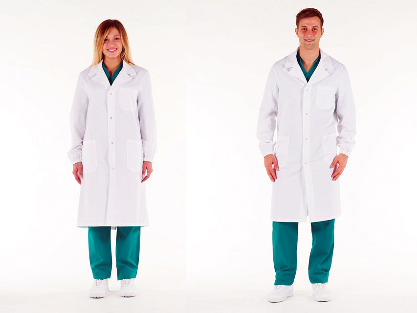 CAMICE UNISEX - taglia 42 - con automatici