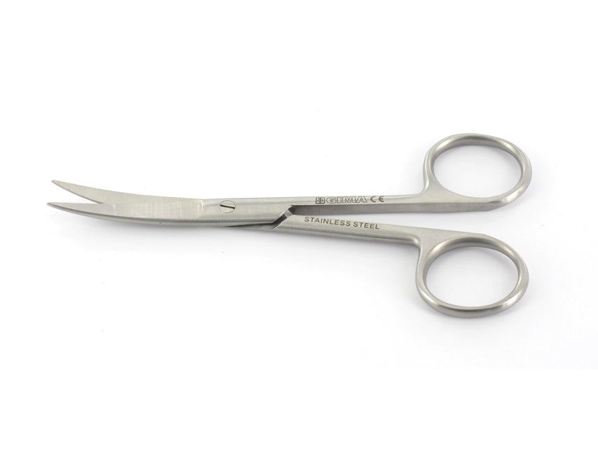 TIJERAS CURVAS - puntas afiladas - 11,5 cm