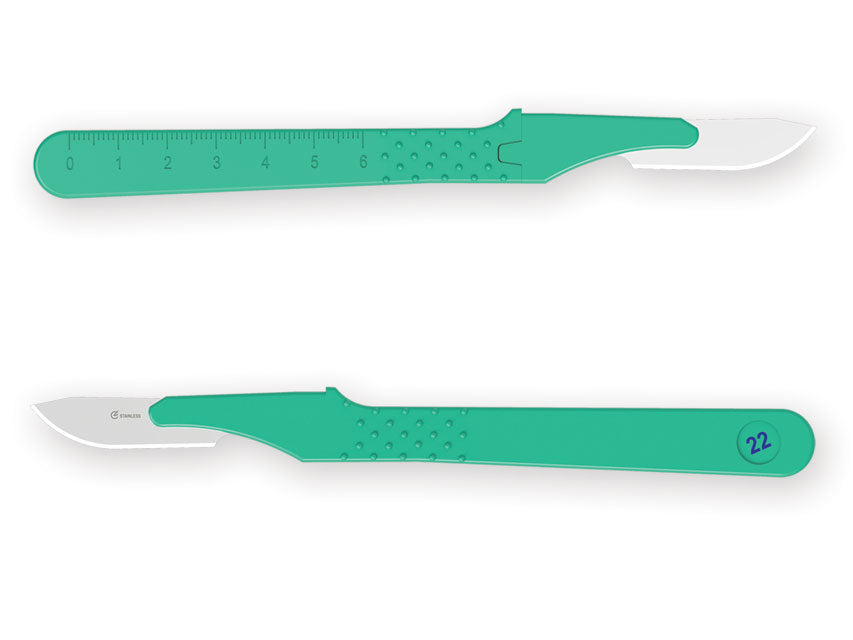 BISTURILES DESECHABLES GIMA N. 22 ESTERILES