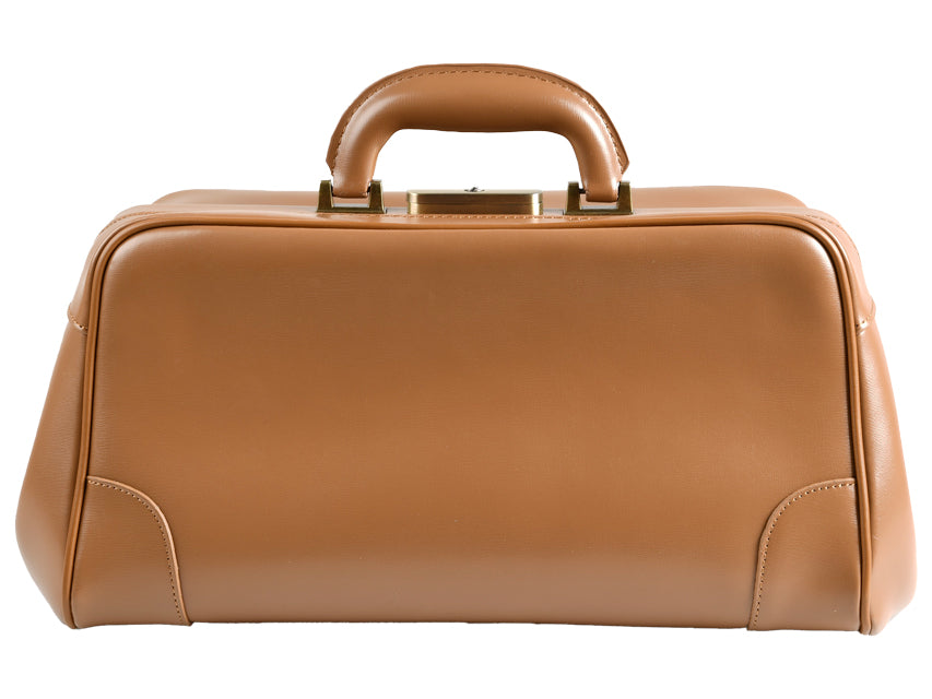 BORSA "FLORIDA PELLE" - marrone castagna