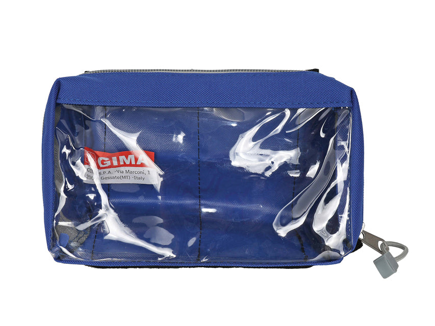 BOLSA E1 - rectangular con ventana - azul