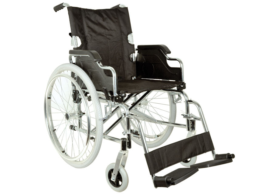 SILLA DE RUEDAS PLEGABLE REAL