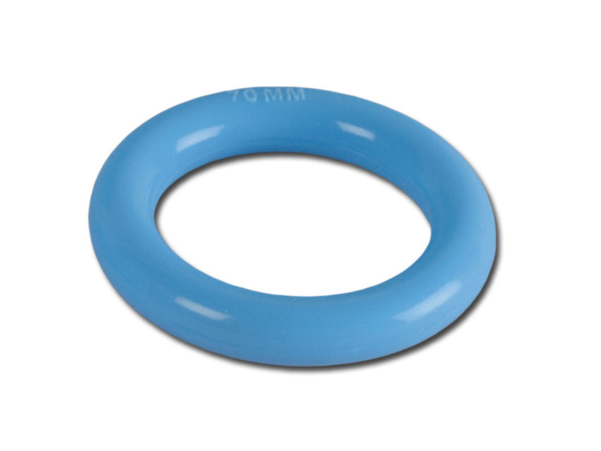 PESARIO UTERINO DE SILICONA AZUL diam. 70 mm - estéril
