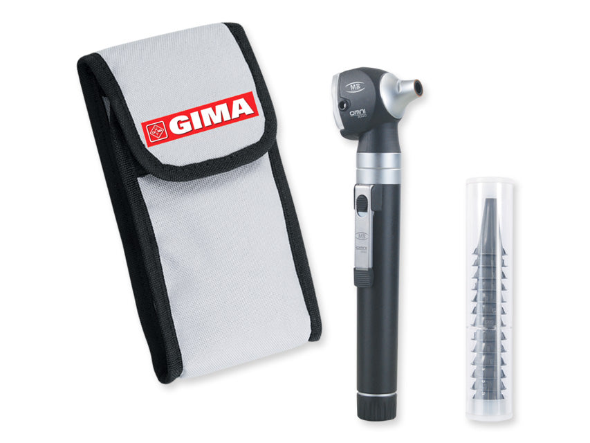 F.O. OTOSCOPE SIGMA - LED - en bolsa blanda - negro