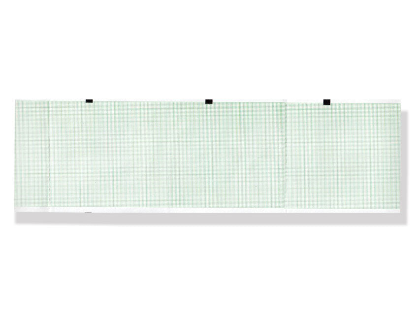 Carta termica ECG 90x90 mmxm - pacco griglia verde