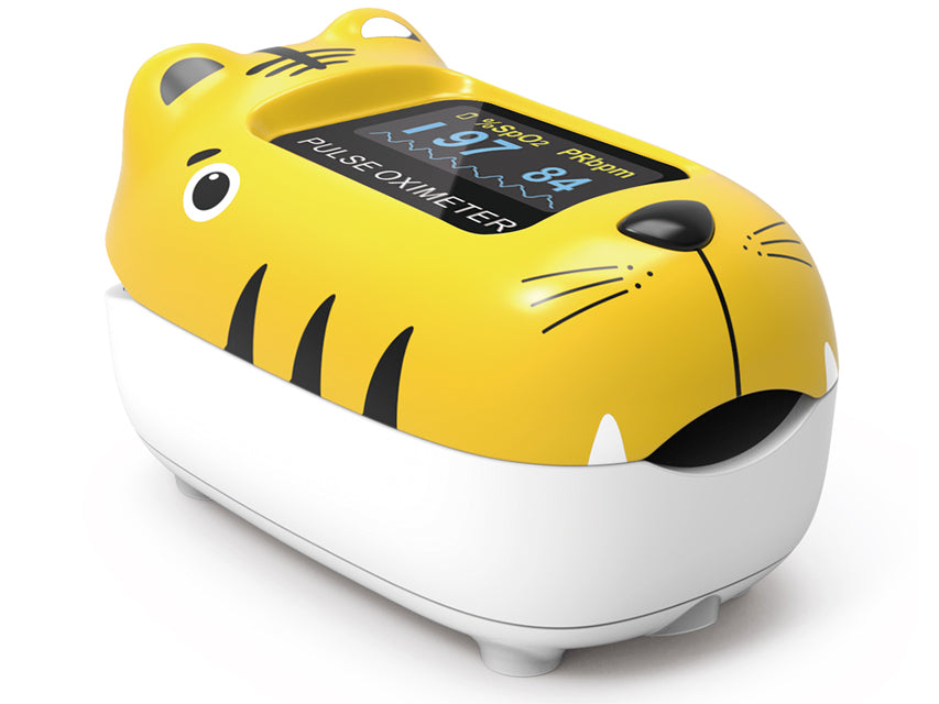 PULSOSSIMETRO PEDIATRICO OXY-0 - tigre - GB,FR,IT,PT,SE,RO