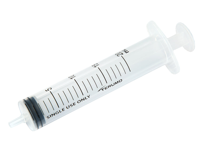 SIRINGHE SENZA AGO TERUMO 20 ml - Luer Slip eccentrico - MDSS20ESE - sterili