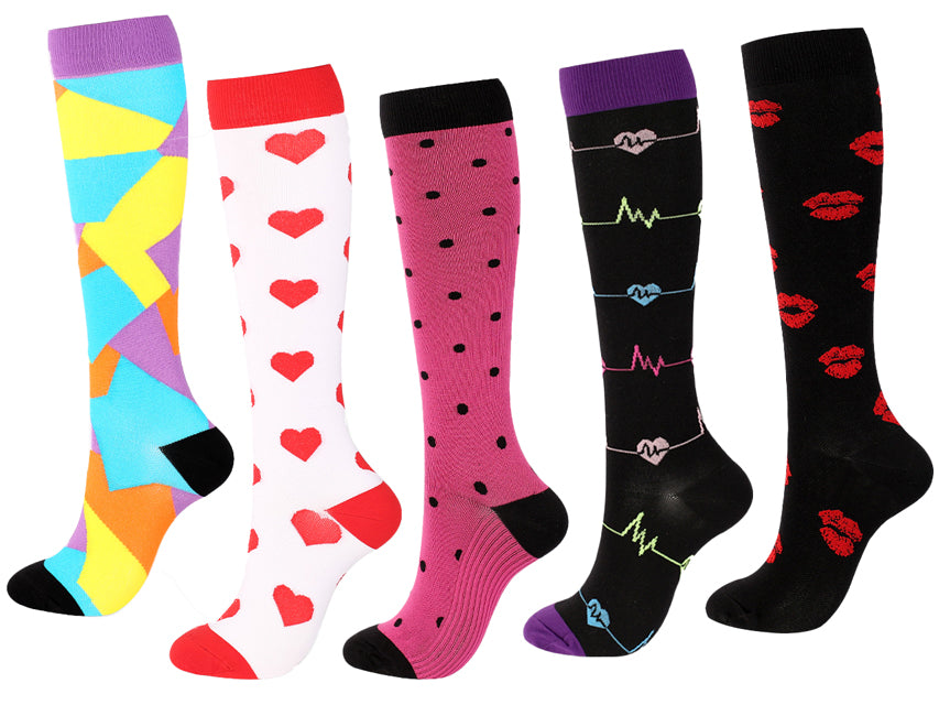 CALZE A COMPRESSIONE FUNNY S-M - disegno 2