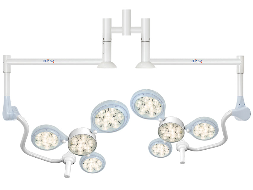 LAMPADA LED QUATTROLUCI - a soffitto - doppia