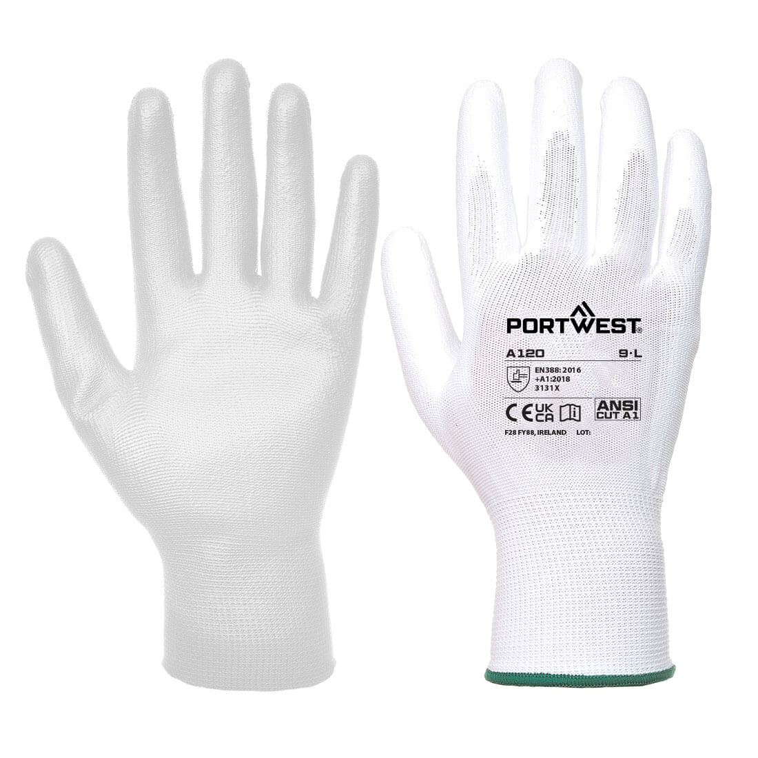 Guantes con palma de PU