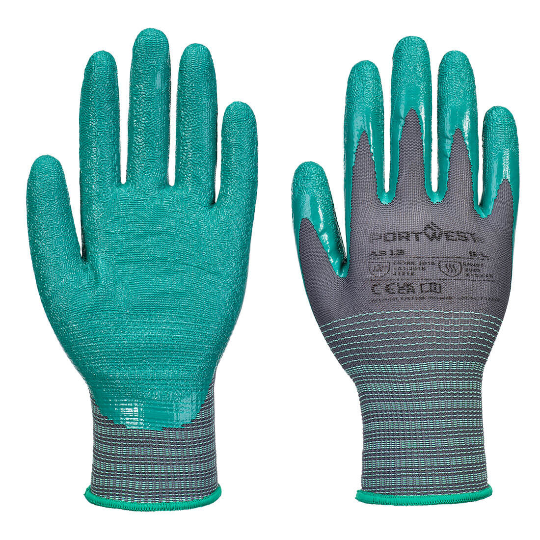 Guante nitrilo arrugado Grip 15 (Pk12)