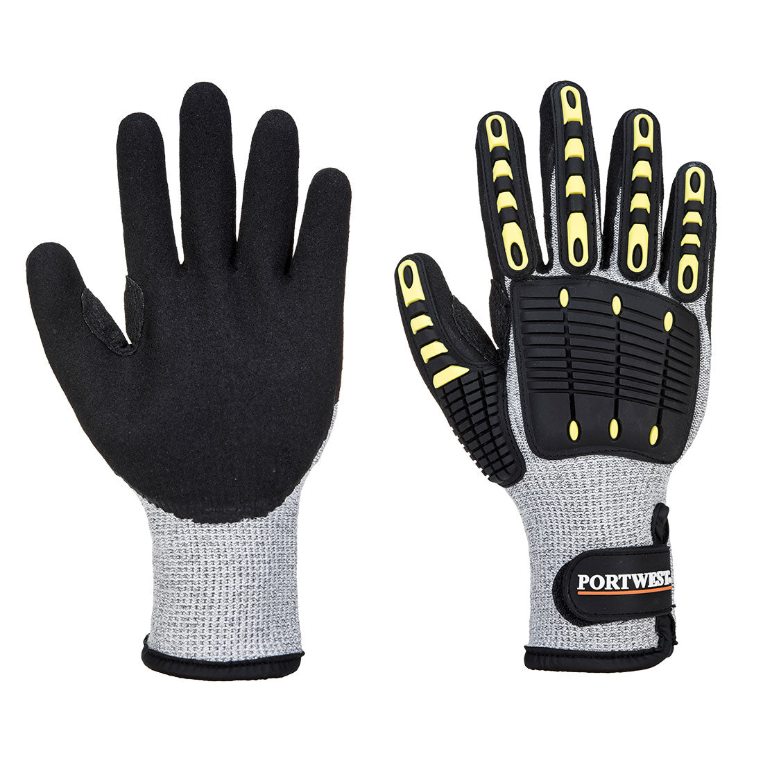 Guantes térmicos resistentes a cortes y golpes.