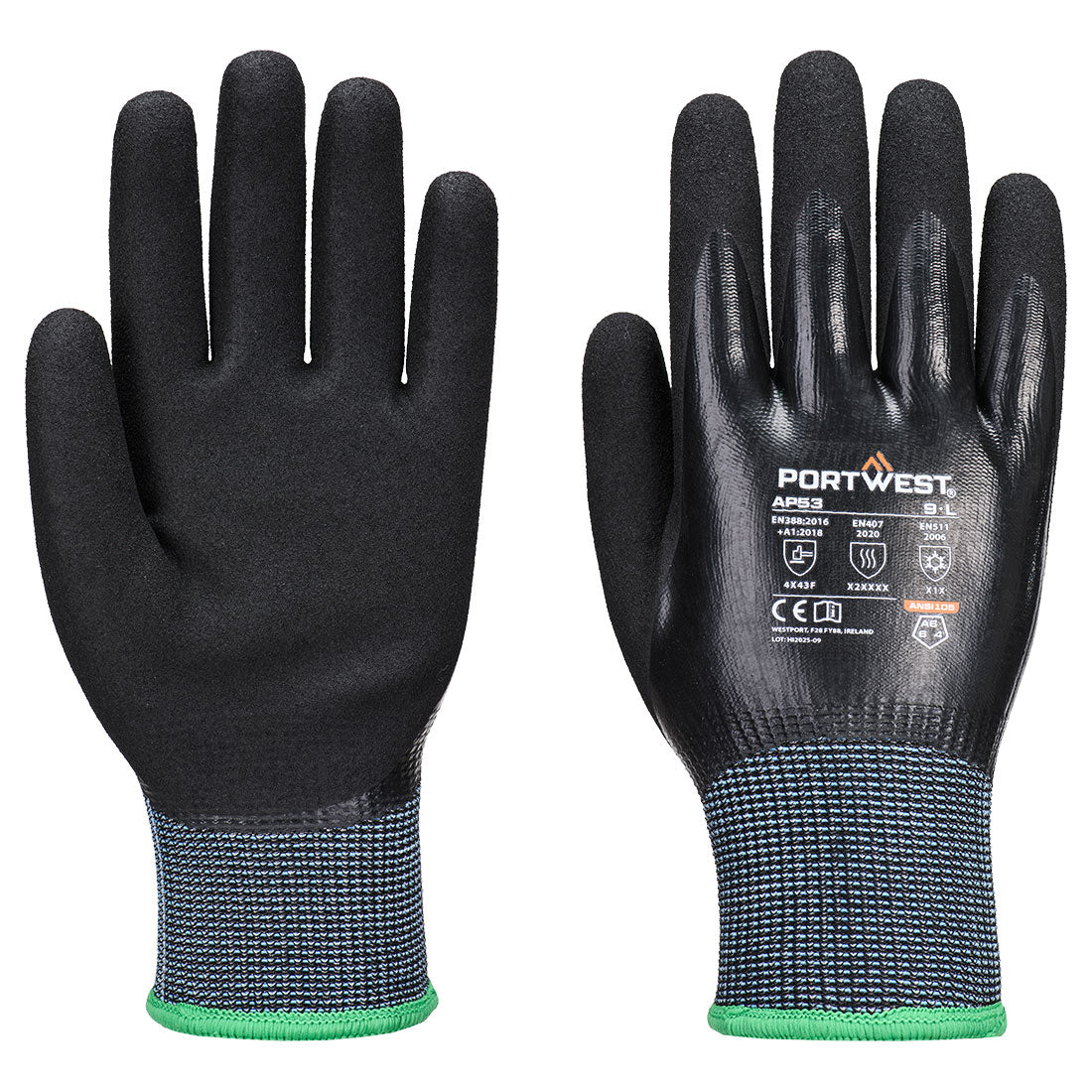 AP53BKR - Cut F15 Nitrile Cold Glove
