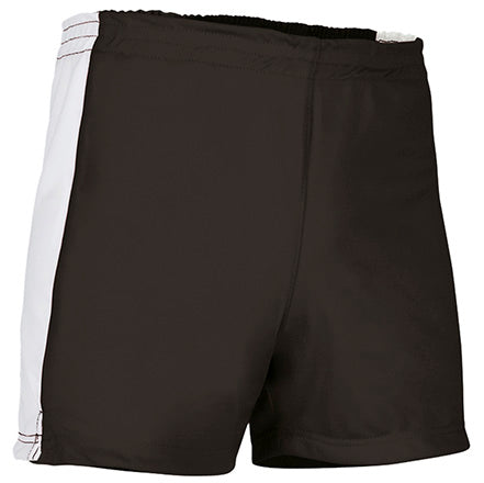 Pantaloncini sportivi bicolore Milan