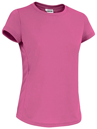 T-shirt tecnica da donna manica corta e girocollo Brenda