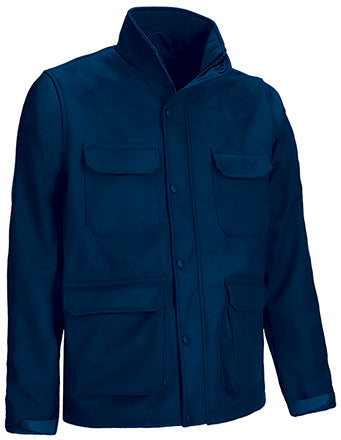 Giacca softshell multitasche con fodera interna in rete Jeremy