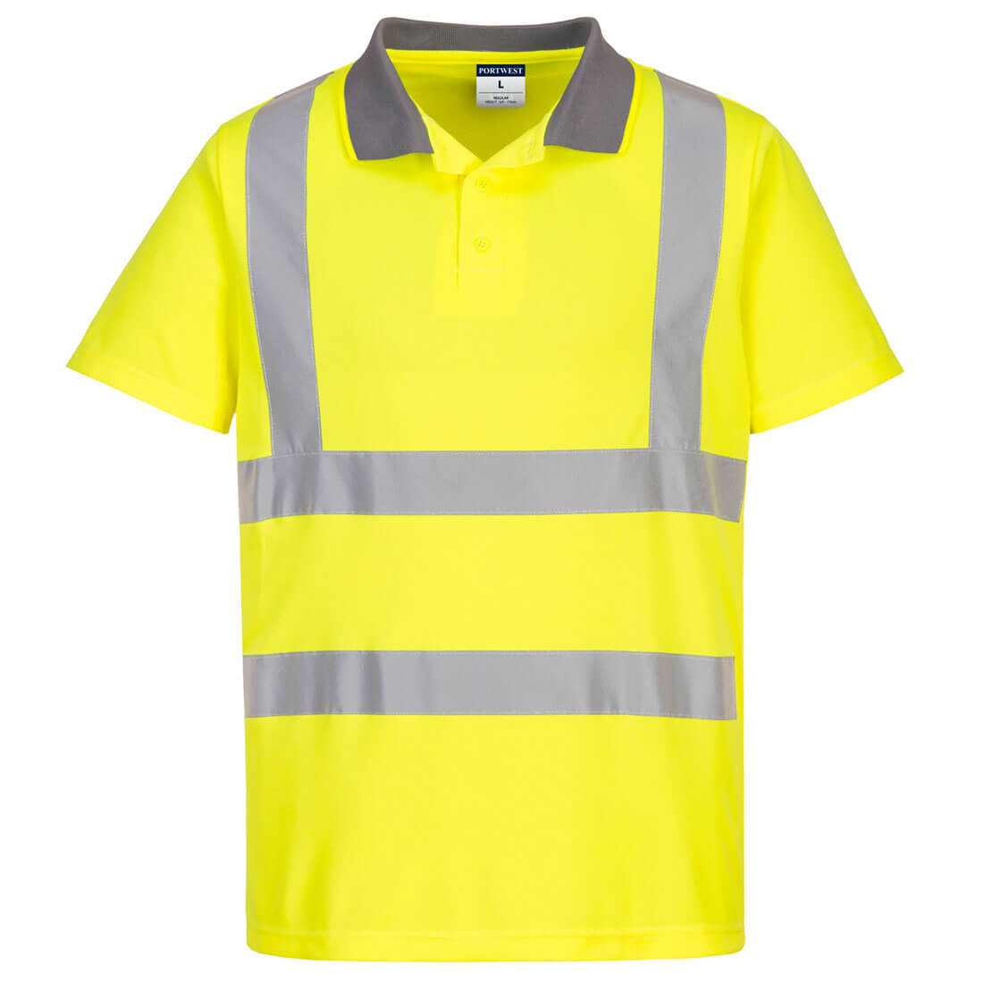 EC10YER - Polo Eco Hi-Vis S/S (confezione da 6)