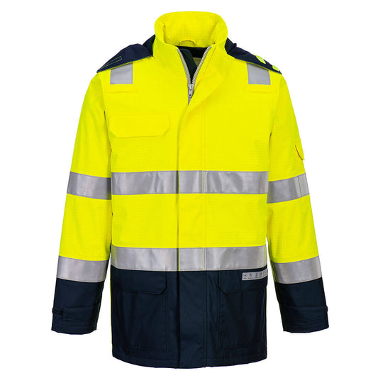 FR605YNR - Giacca Bizflame Rain+ Hi-Vis Light Arc