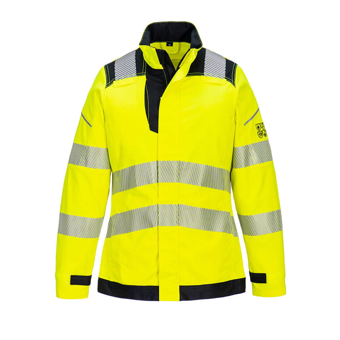 FR715YBR - Chaqueta de trabajo mujer PW3 FR Modaflame Hi-Vis