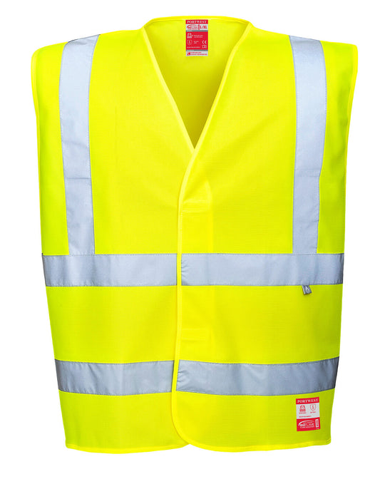 FR71YER - Gilet Hi-Vis ignifugo - antistatico
