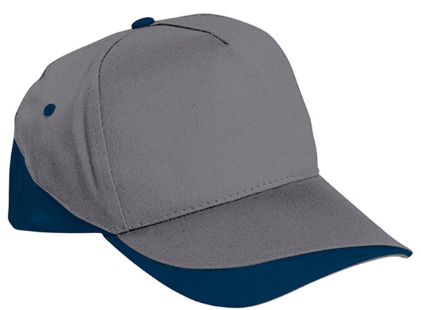 Cappellino a 5 pannelli bicolore Fort