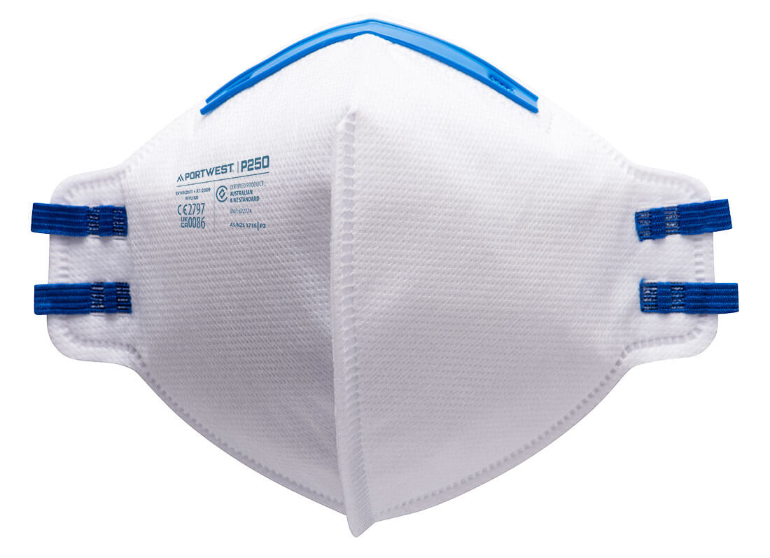 P250WHR - Mascarilla FFP2 plegable (Pk20)