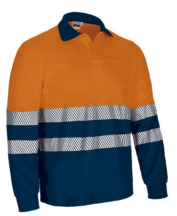 Polo alta visibilità bicolore Albury