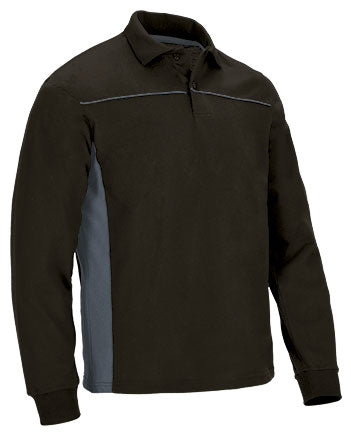 Polo manica lunga bicolore Thunder