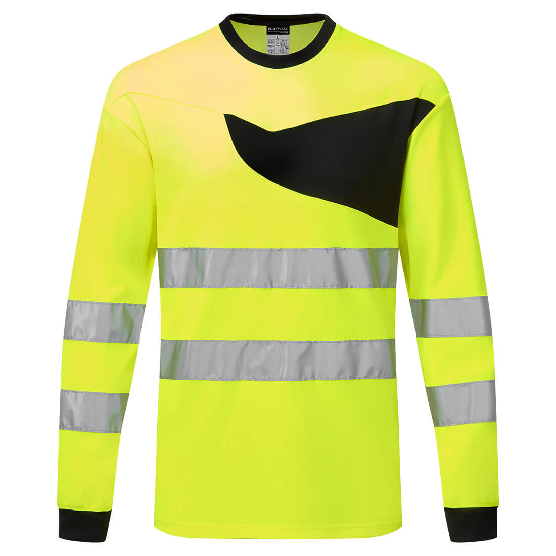 PW221YBR - PW2 T-Shirt Alta Visibilità L/S