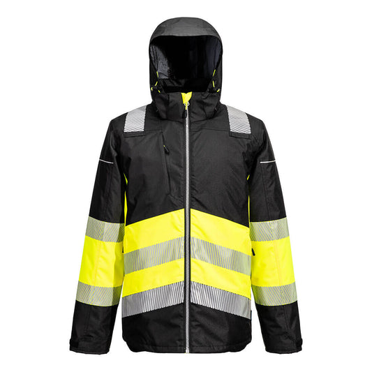 PW364YBR - pw3 Giacca Invernale Alta Visibilità Classe 1