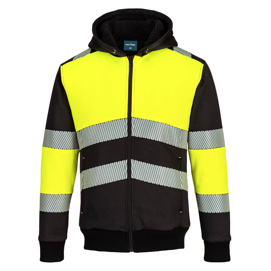 PW377YBR - PW3 Sudadera de invierno con capucha con cremallera Clase 1