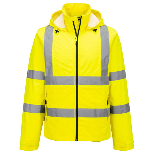 S164YER - Giacca leggera pieghevole Hi-Vis