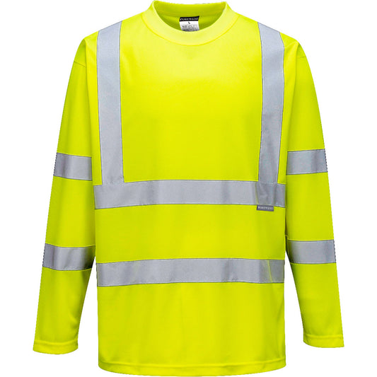 S178YER - Camiseta alta visibilidad manga larga