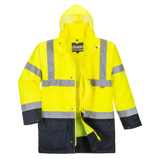 S766YBR - Giacca Essential Hi-Vis bicolore 5 in 1