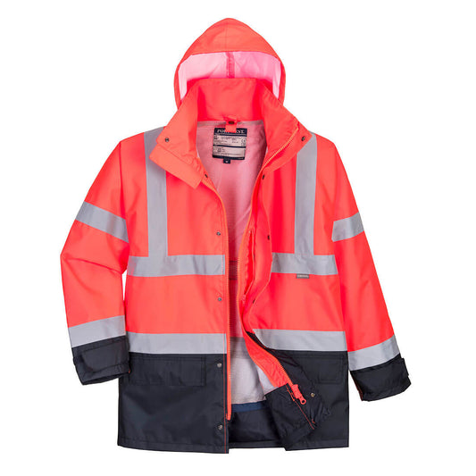 S768RNR - Giacca Executive 5 in 1 Hi-Vis