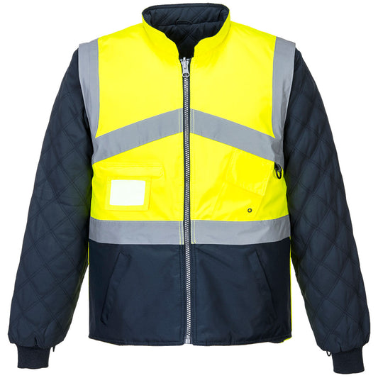 S769YNR - Chaqueta Hi-Vis 2 en 1 bicolor, transpirable y reversible