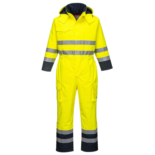 S775YNR - Traje impermeable Bizflame multiestándar de alta visibilidad