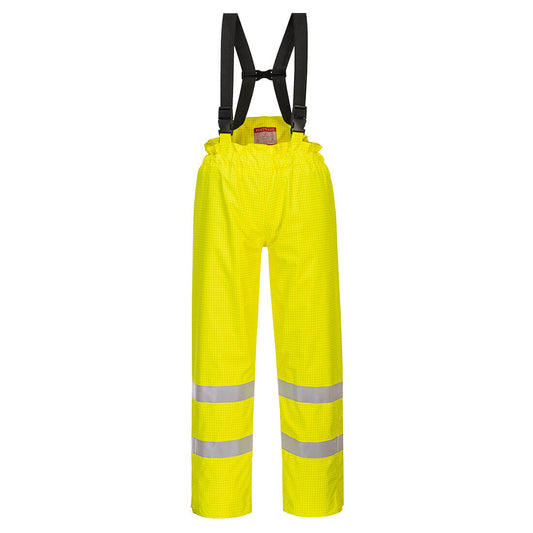 S781YER - Pantalón Bizflame Rain forrado - Hi-Vis multiestándar