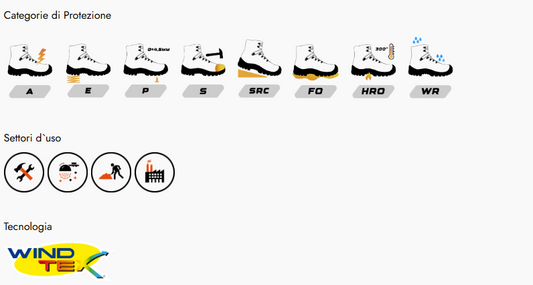 Bota de seguridad BARI S3 WR HRO SRC G-BARI