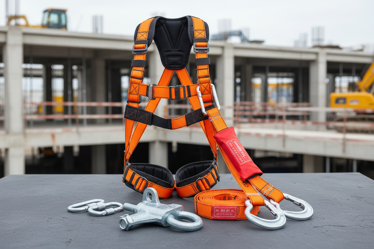 Kit anticaduta professionali: come scegliere la soluzione giusta per lavorare in sicurezza in quota